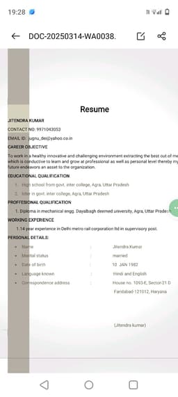 empolyment documents 0