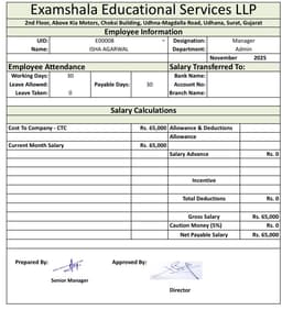 empolyment documents 0