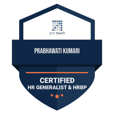 Certification protouch HR Generalist