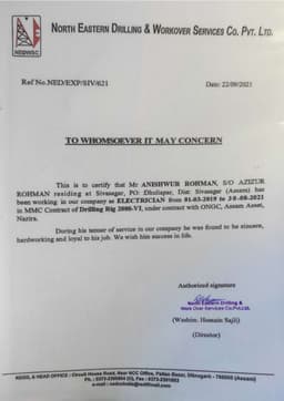 empolyment documents 1