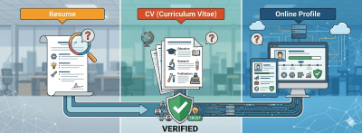 Resume vs CV vs Online Profile: Which One Gets You Hired Faster?